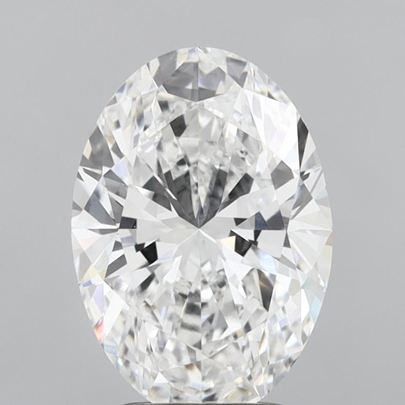 2.99ct Oval D VS1 Lab Created Diamond