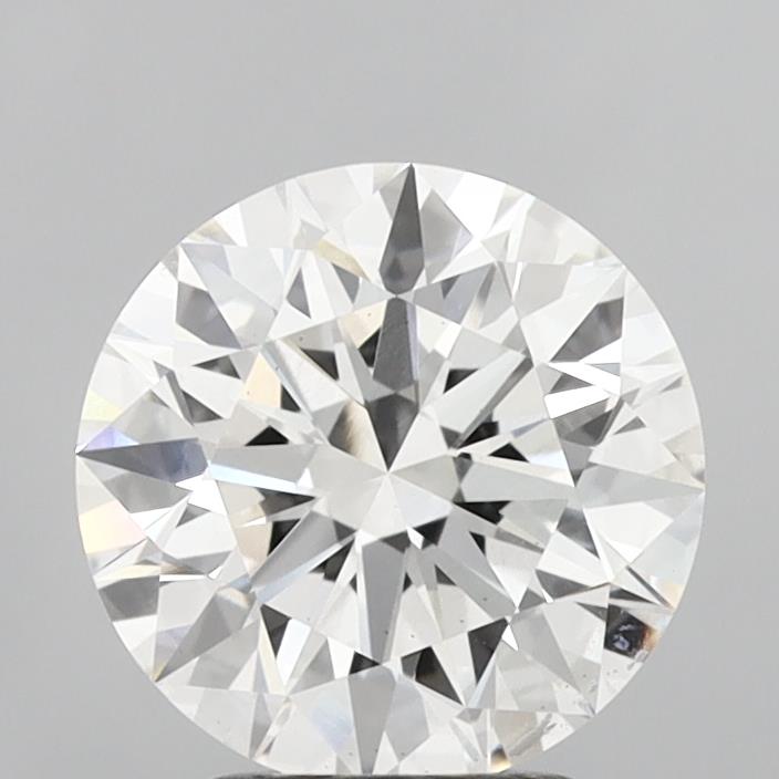 3.04ct Round F VS2 Lab Created Diamond