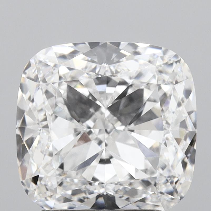 3.01ct Cushion D VVS2 Lab Created Diamond