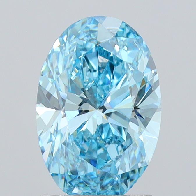 1.83ct Oval VVS2 Lab Created Diamond