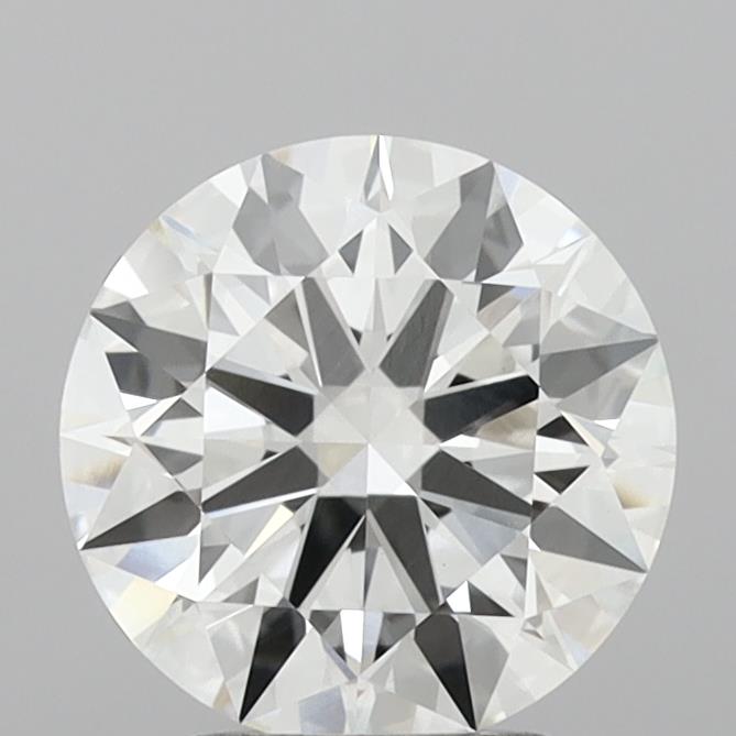 2.74ct Round F VVS2 Lab Created Diamond