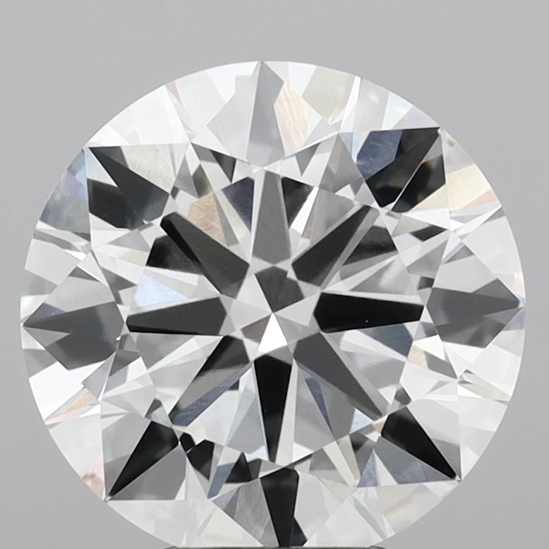 5.57ct Round F VVS2 Lab Created Diamond