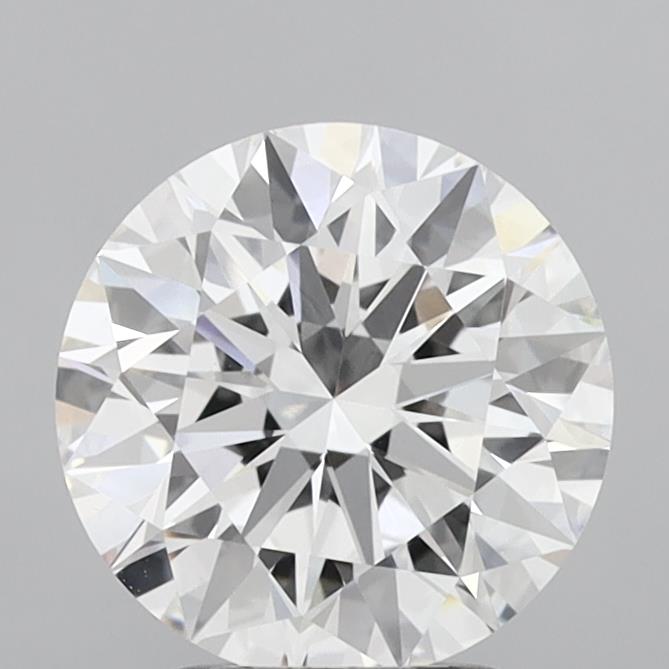 2.89ct Round E VVS2 Lab Created Diamond
