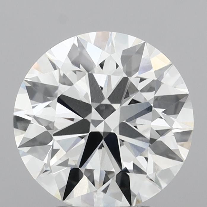 3.08ct Round E VVS2 Lab Created Diamond
