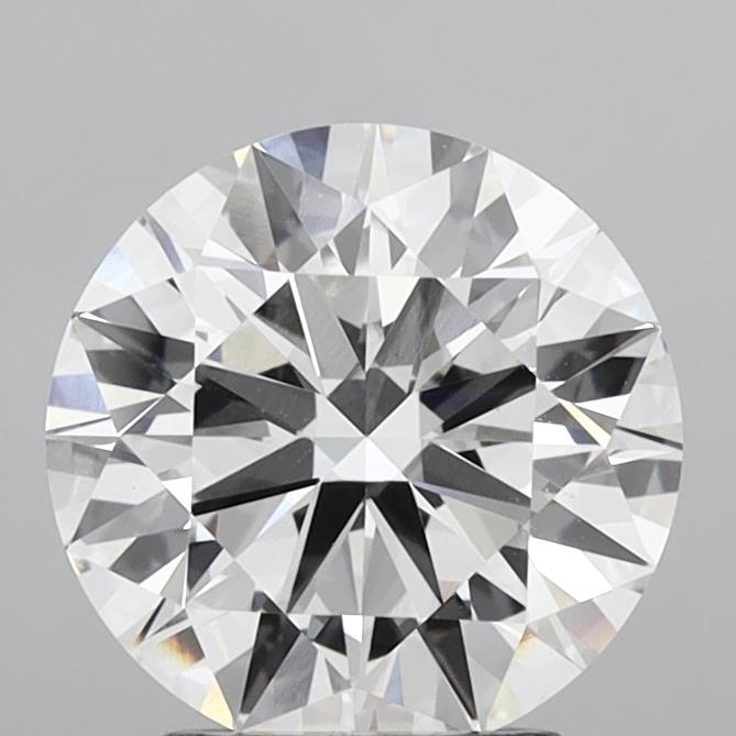 3.06ct Round E VVS2 Lab Created Diamond