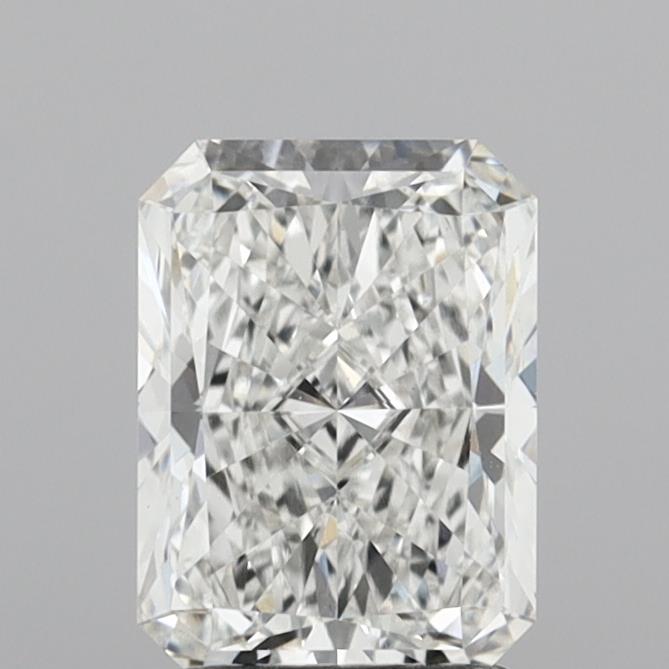 2.02ct Radiant F VVS2 Lab Created Diamond