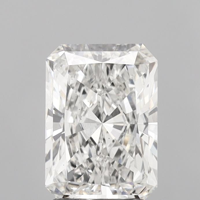 2.03ct Radiant F VS2 Lab Created Diamond