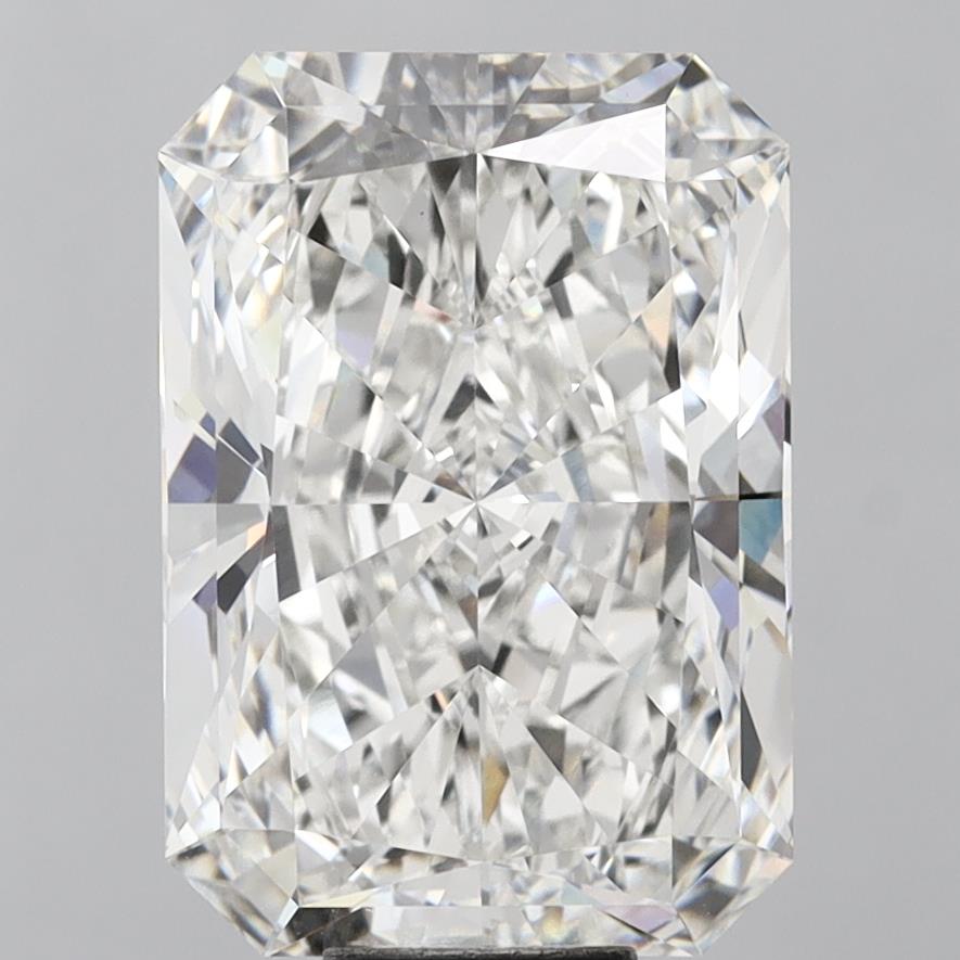 13.56ct Radiant F VVS2 Lab Created Diamond