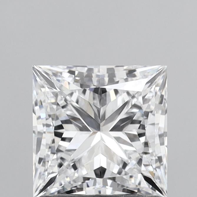 1.06ct Princess E IF Lab Created Diamond