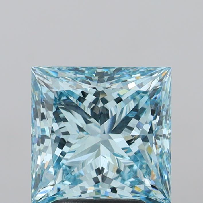 2.84ct Princess VS1 Lab Created Diamond