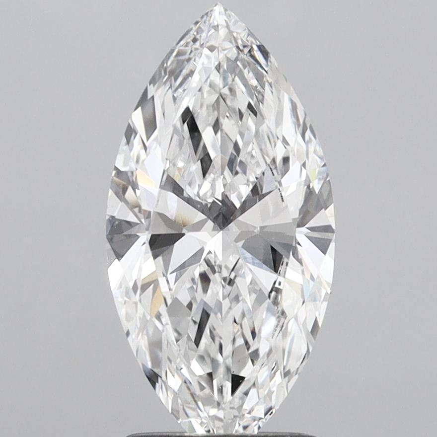 2ct Marquise D VVS2 Lab Created Diamond