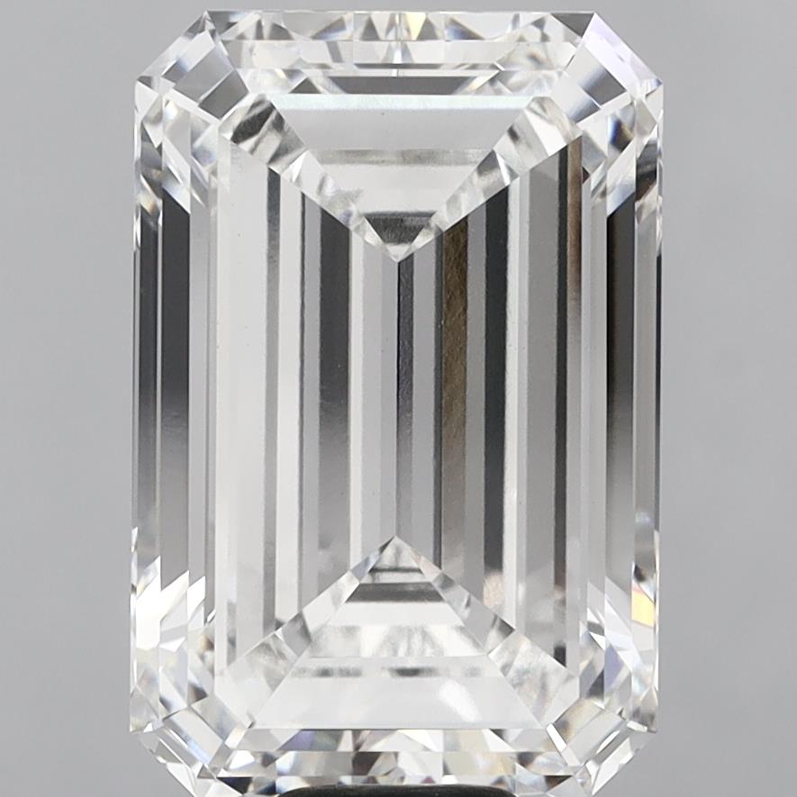 16.4ct Emerald F VVS2 Lab Created Diamond