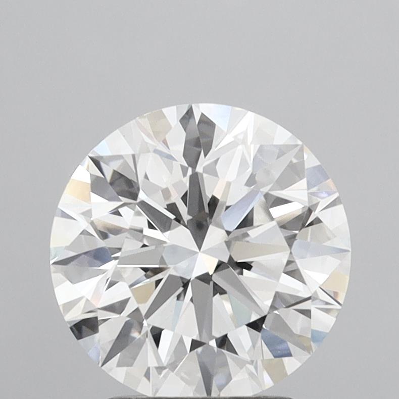 2.6ct Round E VVS2 Lab Created Diamond