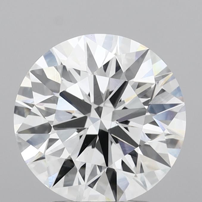 2.96ct Round D VVS1 Lab Created Diamond