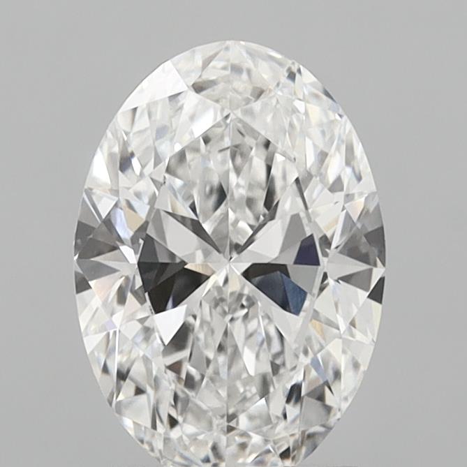 2.04ct Oval E VVS2 Lab Created Diamond