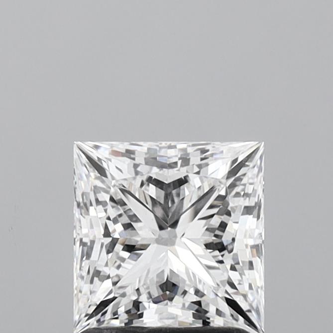 1.52ct Princess D VVS2 Lab Created Diamond