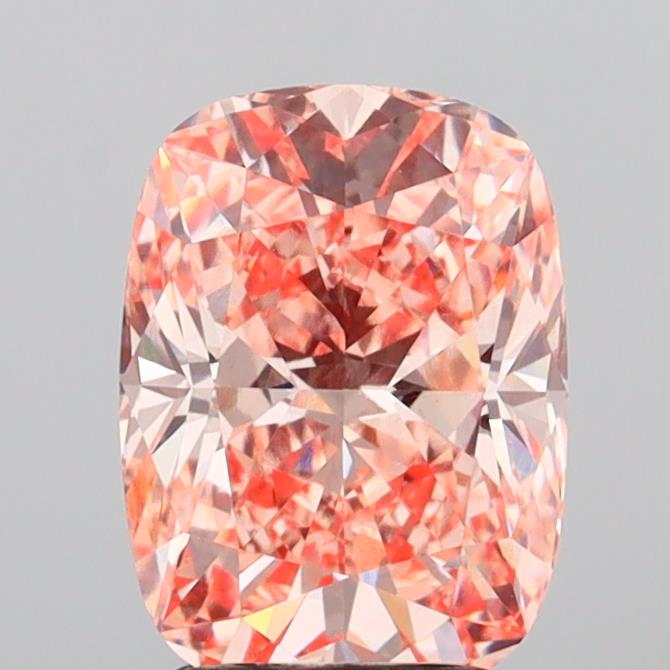 2.56ct Cushion VVS2 Lab Created Diamond
