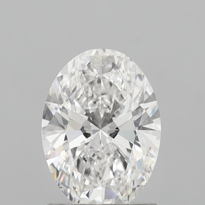1.5ct Oval E VVS2 Lab Created Diamond