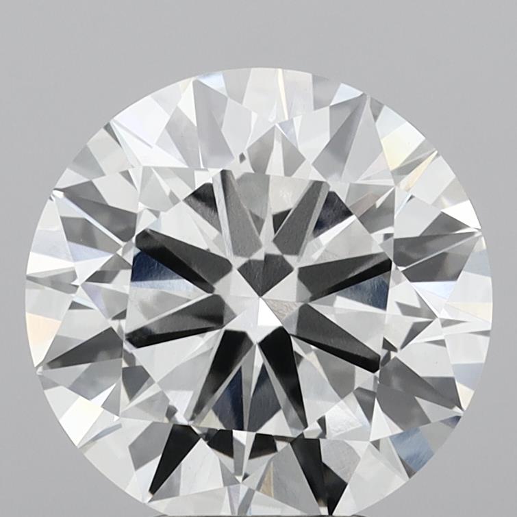 4.72ct Round F VVS2 Lab Created Diamond