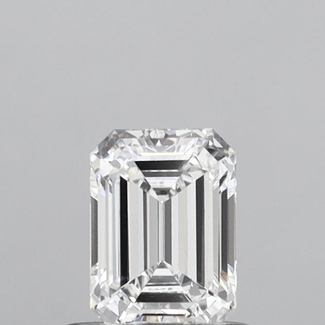 0.78ct Emerald D VVS2 Lab Created Diamond