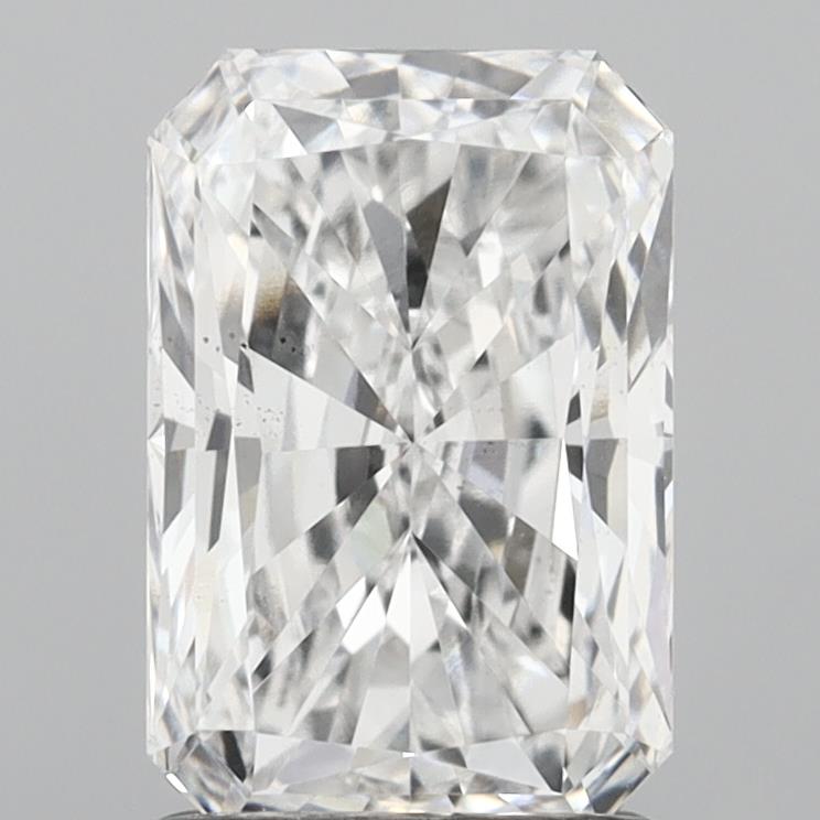 2.02ct Radiant E VS2 Lab Created Diamond