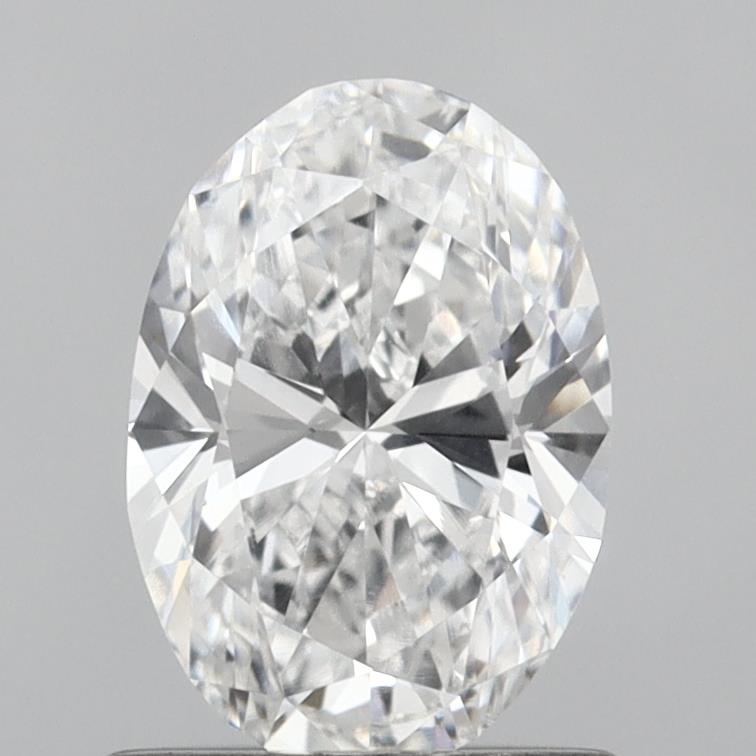 0.91ct Oval D VVS2 Lab Created Diamond