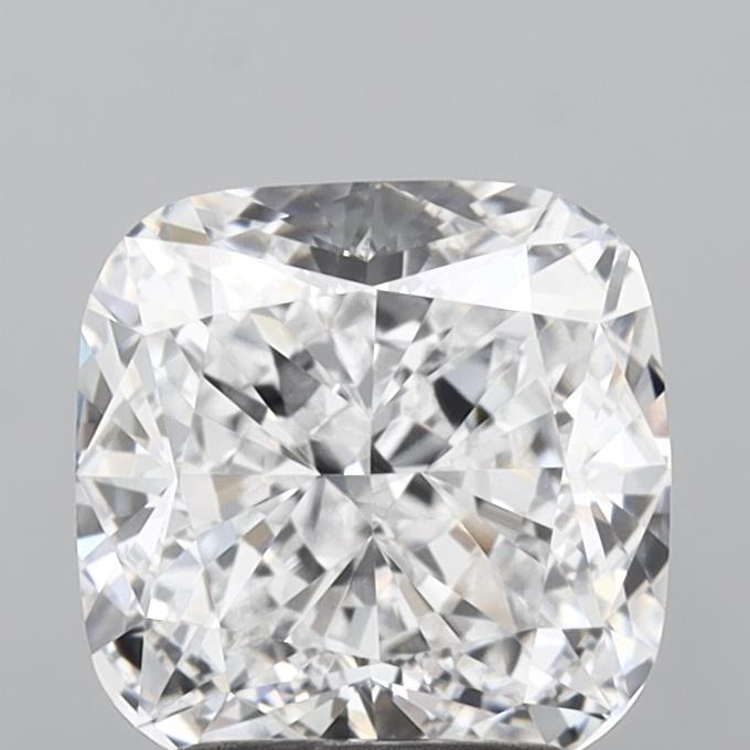 2.53ct Cushion D VVS2 Lab Created Diamond
