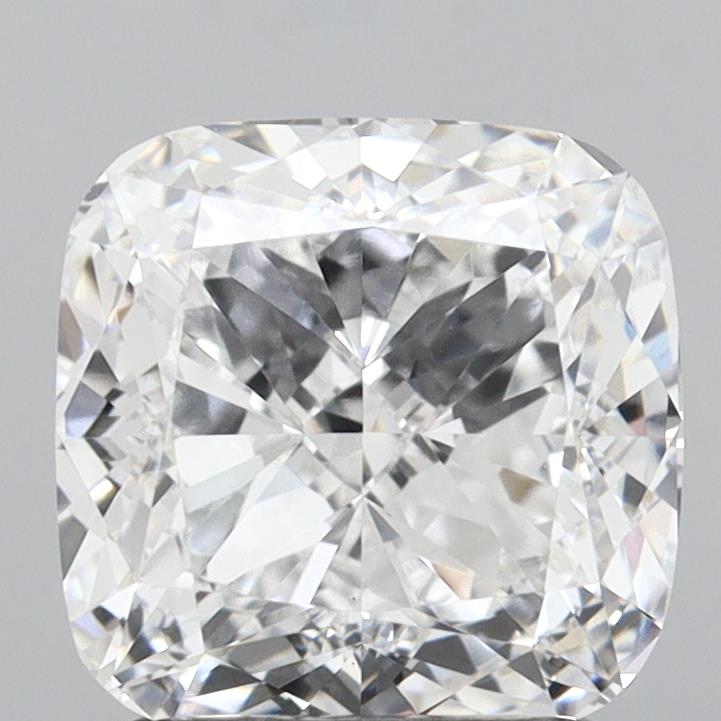2.55ct Cushion E VVS2 Lab Created Diamond