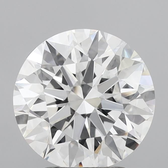 3.03ct Round E VVS2 Lab Created Diamond