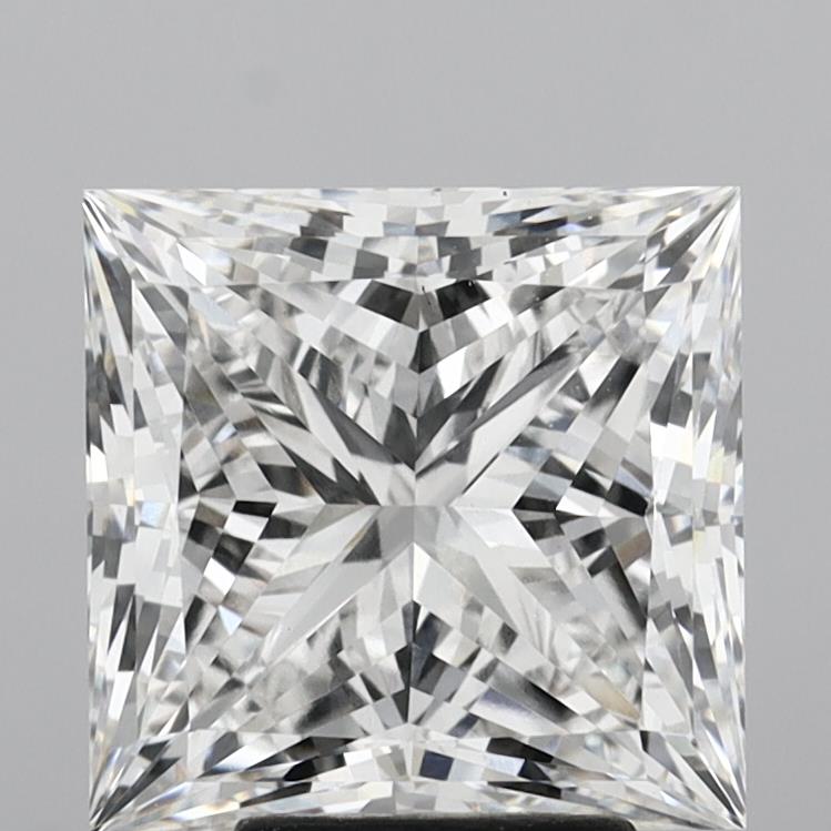 5.07ct Princess F VS1 Lab Created Diamond