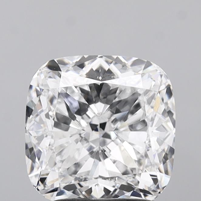 2.52ct Cushion D VVS2 Lab Created Diamond