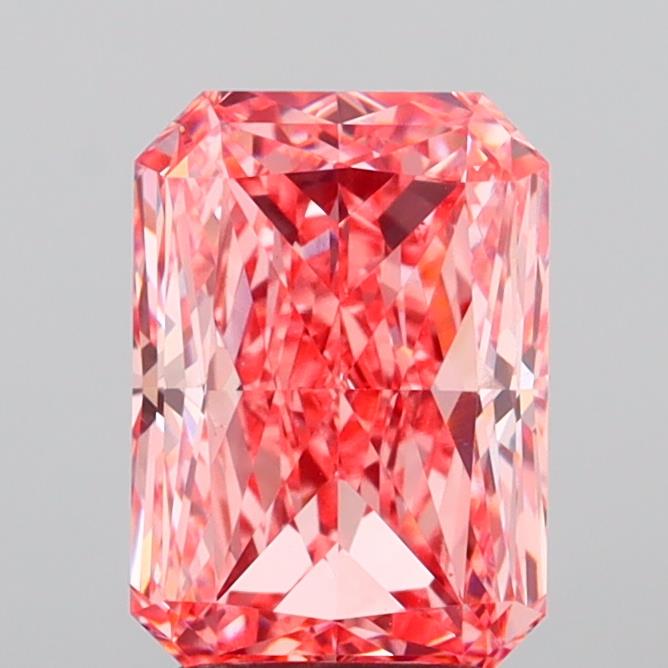 2.68ct Radiant VS1 Lab Created Diamond