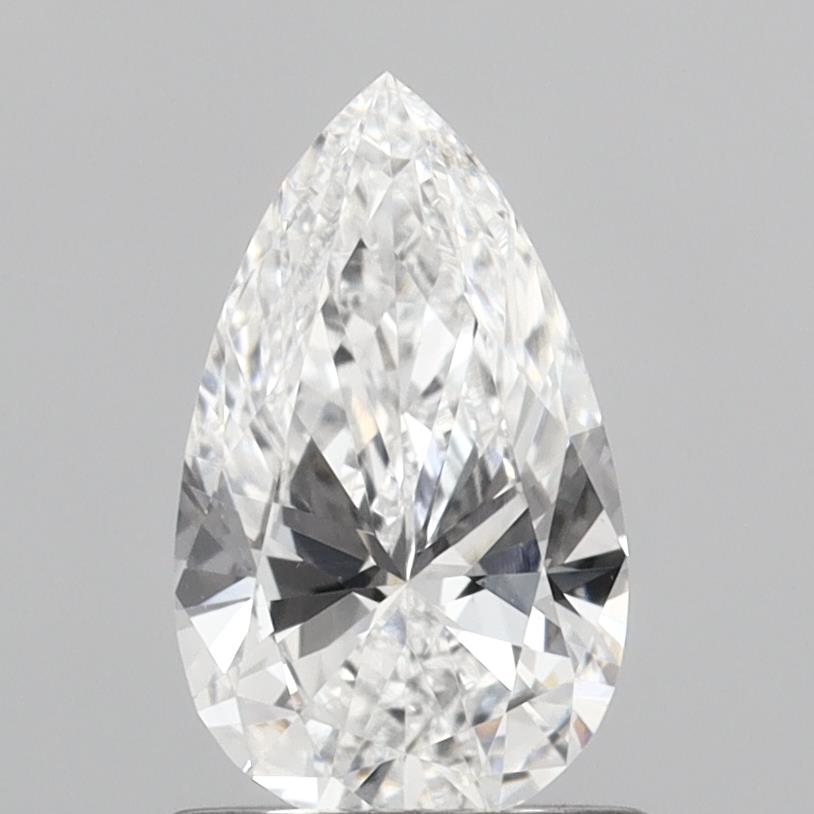 0.92ct Pear D VVS2 Lab Created Diamond