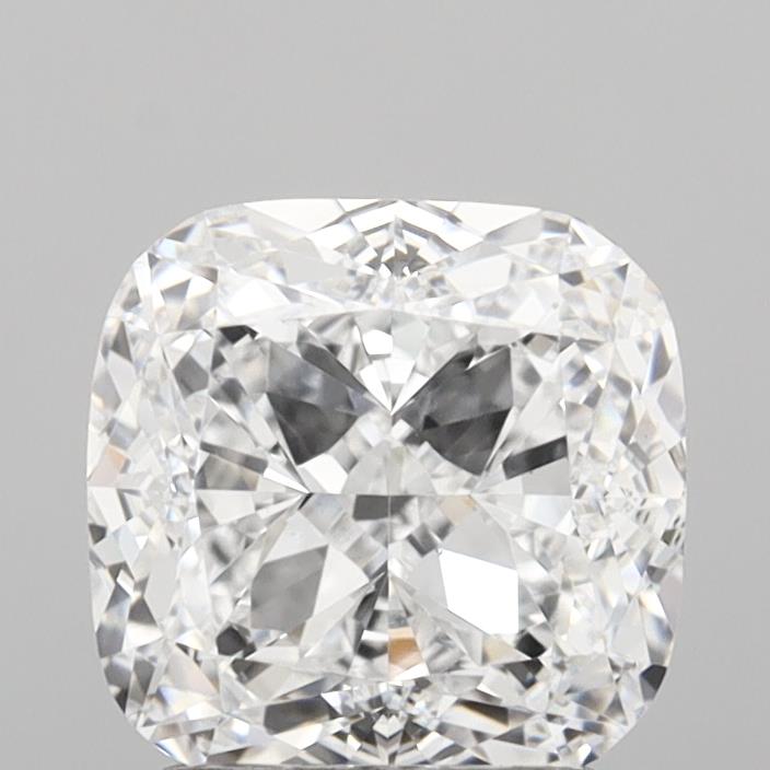 2.5ct Cushion D VS1 Lab Created Diamond