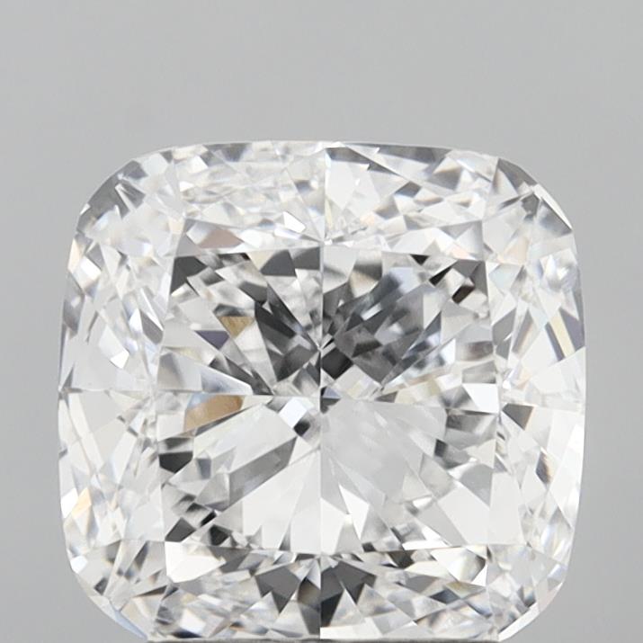 3.02ct Cushion D VVS2 Lab Created Diamond