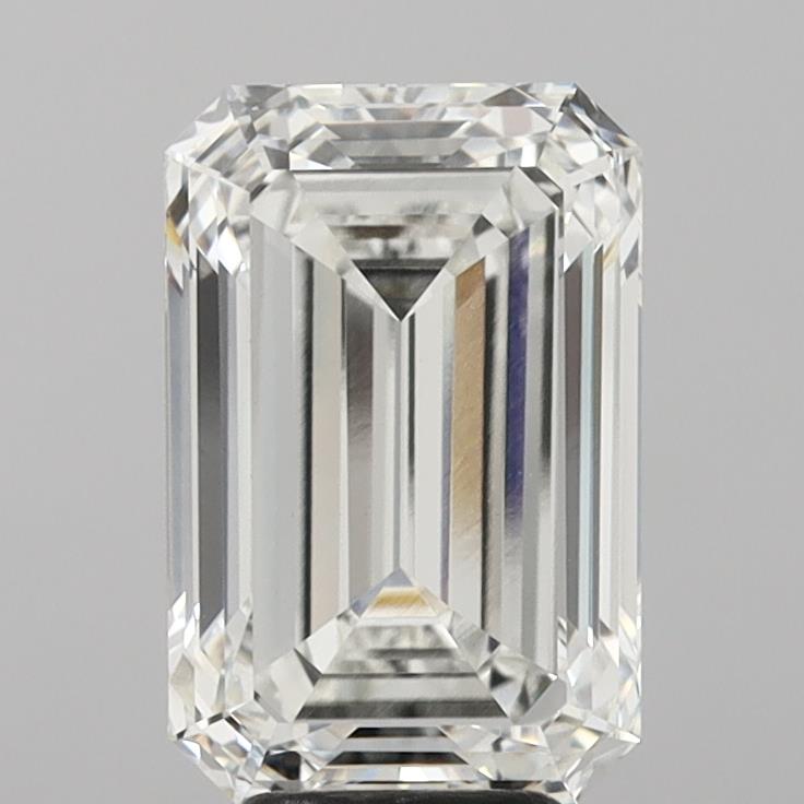 5.71ct Emerald H VVS2 Lab Created Diamond