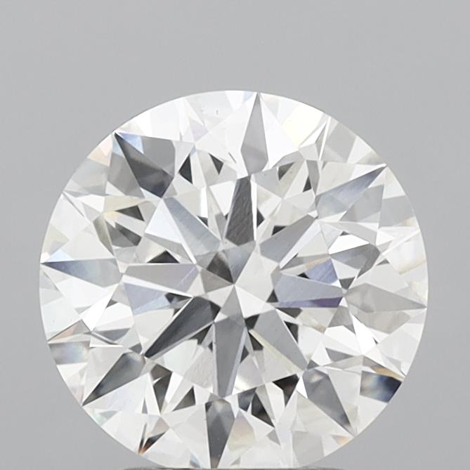 2.71ct Round F VS1 Lab Created Diamond