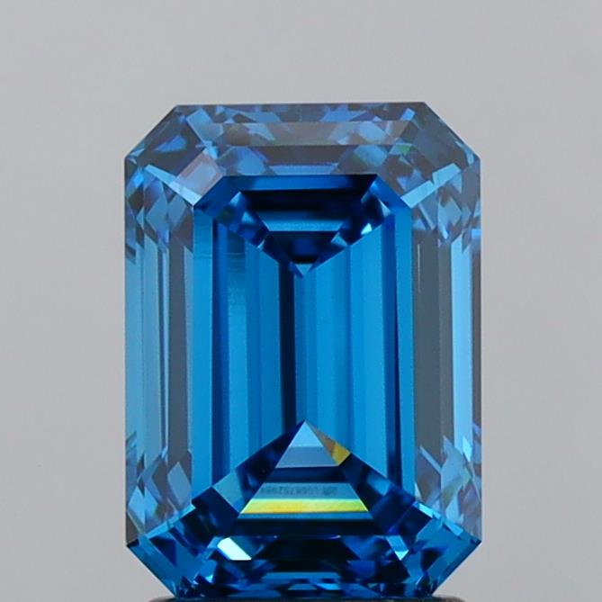 2.47ct Emerald VVS2 Lab Created Diamond