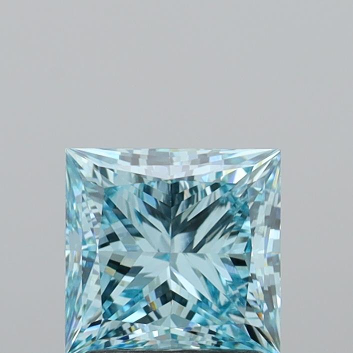 1.95ct Princess VVS2 Lab Created Diamond