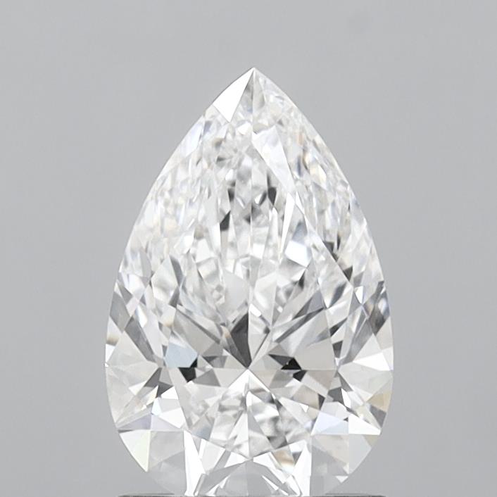 1.36ct Pear D VVS2 Lab Created Diamond