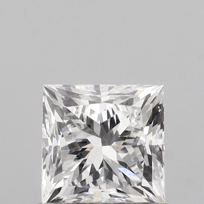 0.64ct Princess D VVS1 Lab Created Diamond