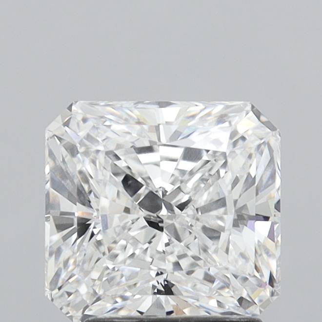 2.51ct Radiant D VVS2 Lab Created Diamond