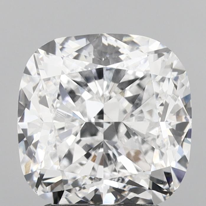 2.82ct Cushion D VVS2 Lab Created Diamond