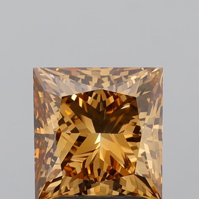 2.45ct Princess VVS2 Lab Created Diamond