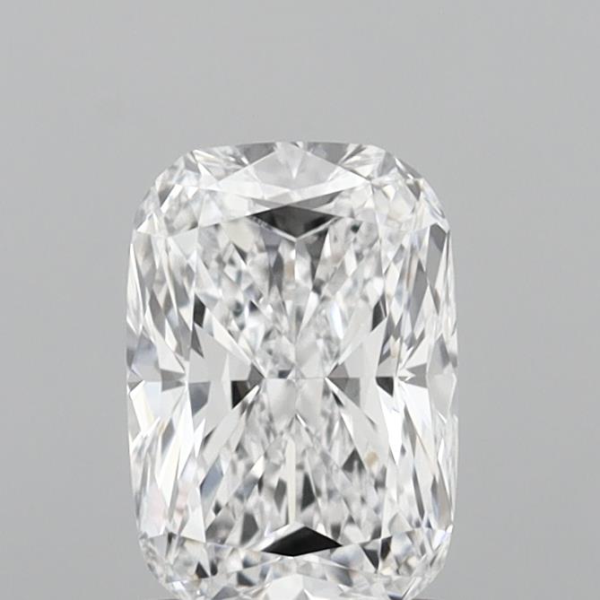 1.01ct Cushion D VVS2 Lab Created Diamond