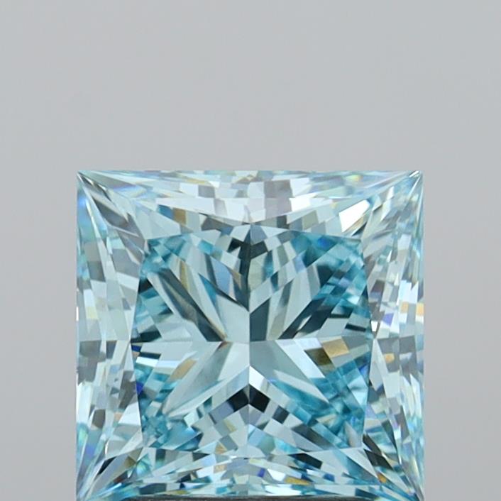 2.85ct Princess VVS2 Lab Created Diamond