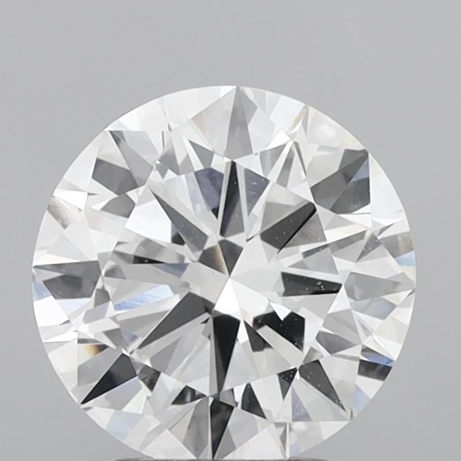 2.89ct Round E VVS2 Lab Created Diamond
