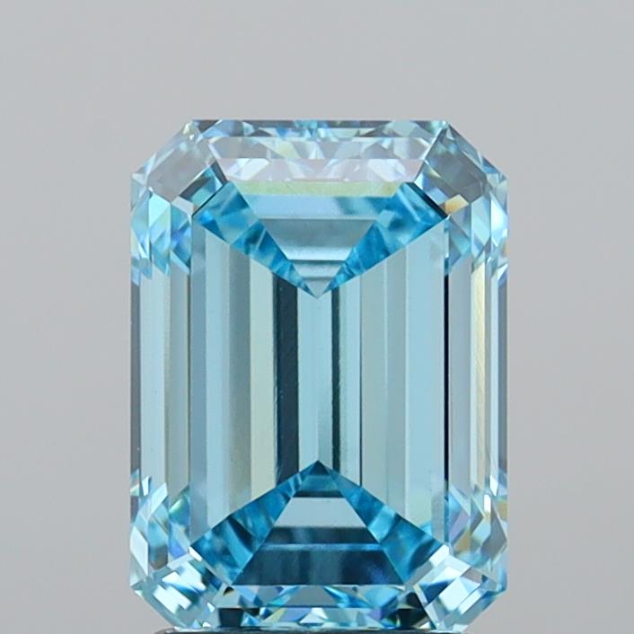 2.88ct Emerald VS1 Lab Created Diamond