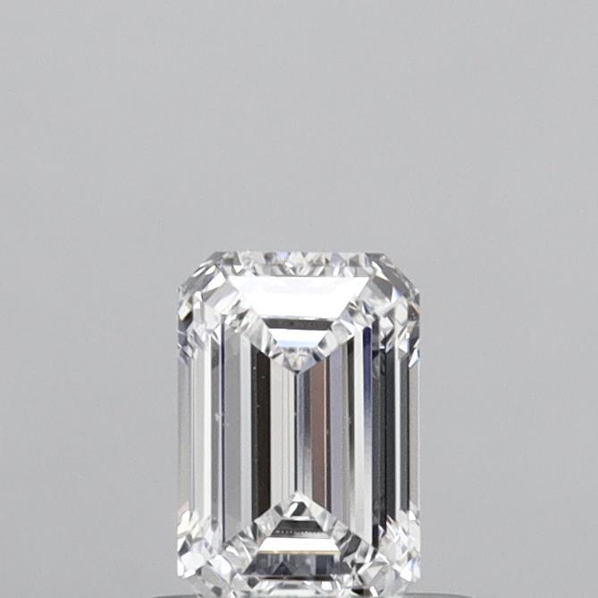 0.63ct Emerald D VVS1 Lab Created Diamond
