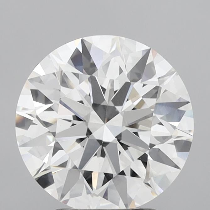 3.03ct Round E VVS2 Lab Created Diamond